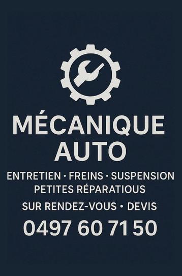🔧 MÉCANIQUE AUTO & MOTO, Entretien