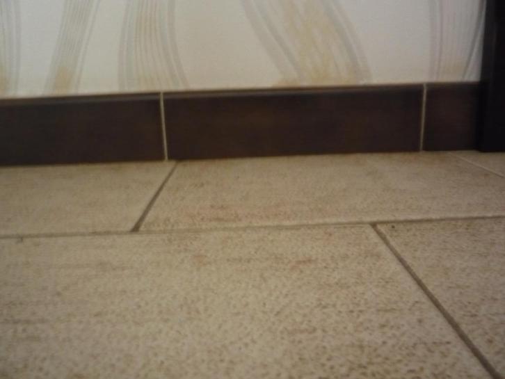 recherche 12 plinthes brunes et 3 blanches hauteur 8cm, Doe-het-zelf en Bouw, Plinten en Afwerking, Zo goed als nieuw, Plinten