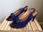 Voltan paarse daim / lederen sandalen met hak maat 37,5, Kleding | Dames, Overige kleuren, Voltan, Gedragen, Sandalen of Muiltjes