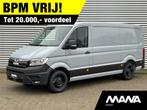 MAN TGE 35 2.0 L3H2 3.180 180PK Automaat 4x4 LED Camera Sens, Auto's, Bestelwagens en Lichte vracht, Automaat, Stof, Zwart, 4 cilinders