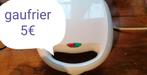 Gaufier, Ophalen, Zo goed als nieuw