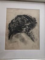 Leo Gestel  Uniek werk     Gesigneerd en ingelijst  Afmeting, Antiek en Kunst, Ophalen
