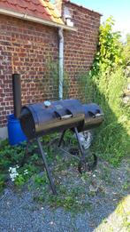 BBQ smoker train te koop: € 100 (merk: Oklahoma Joe's), Tuin en Terras, Houtskoolbarbecues, Ophalen, Gebruikt
