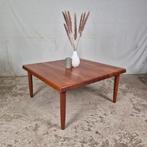 Niels Bach vintage jaren 60 salontafel massief teak Deens, Ophalen, Gebruikt, Minder dan 50 cm, Scandinavisch, Dyrlund, Glostrup