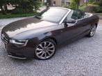 Audi a5 cabrio tfsi multitronic 1,8 automaat, Auto's, Zwart, 4 cilinders, Cabriolet, Alcantara