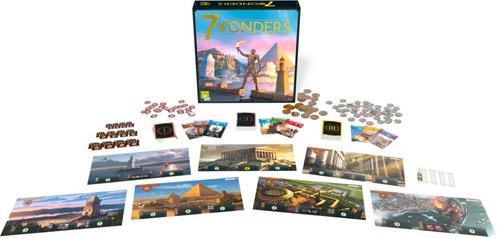 7 Wonders (+ Armada), Hobby en Vrije tijd, Gezelschapsspellen | Bordspellen, Zo goed als nieuw, Een of twee spelers, Drie of vier spelers