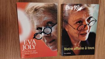 2 livres de EVA JOLY, éd. Les Arènes, 2000 & 2007 beschikbaar voor biedingen