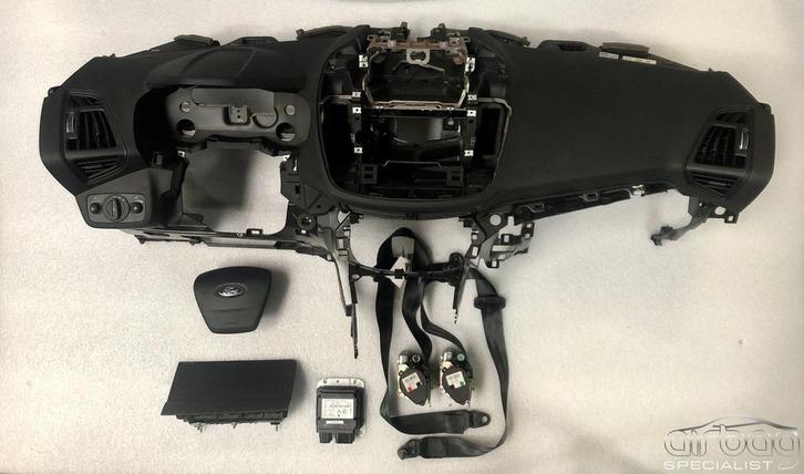Complete airbag set ford c-max c max kuga 2016+ stuur airbag, Auto-onderdelen, Dashboard en Schakelaars, Gebruikt, Ophalen of Verzenden