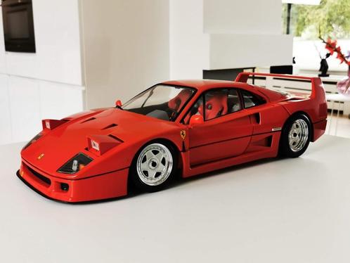 Ferrari F40 Pocher Rivarossi K55 Rood, Hobby en Vrije tijd, Modelauto's | 1:5 tot 1:12, Gebruikt, Auto, 1:5 t/m 1:8, Ophalen of Verzenden