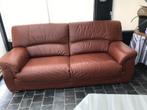 3 ZIT ZETEL IN INTALIAANS LEDER, Ophalen, Gebruikt, Driepersoons, Leer