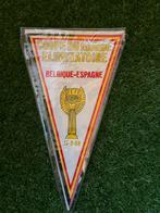 Wimpel belgie vs spanje 69, Verzamelen, Verzenden, Zo goed als nieuw, Vaantje of Sjaal