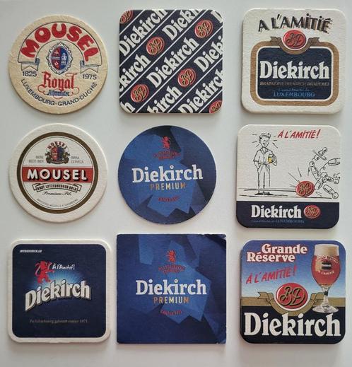 bierkaartjes Diekirch premium Luxembourg Mousel bierviltjes, Verzamelen, Biermerken, Zo goed als nieuw, Viltje(s), Overige merken