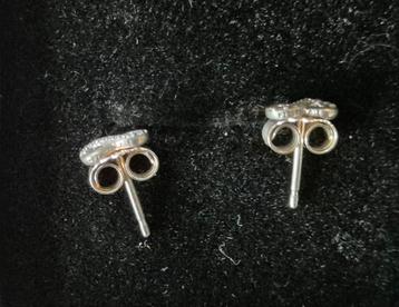 Boucles d'oreilles argent 925/1000 - symbole infini - NEUVES