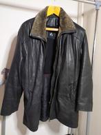 Lederen jas Heren Marc Bellini maat 54, Kleding | Heren, Maat 52/54 (L), Zwart, Ophalen of Verzenden, Marco Bellini