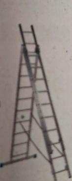 Ladder 3x10.   7meter, Doe-het-zelf en Bouw, Ladders en Trappen, Ophalen, Nieuw, Ladder, 4 meter of meer