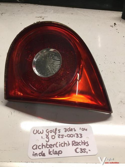 Vw Golf 5 1.9 D 3drs 2500133  Achterlicht Rechtsachter of Re, Auto-onderdelen, Verlichting, Gebruikt, Ophalen of Verzenden