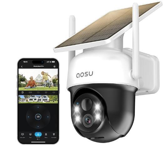 Camera Surveillance WiFi Exterieure sans Fil - Neuve, Audio, Tv en Foto, Videobewaking, Nieuw, Buitencamera, Ophalen