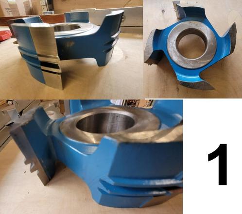 Diverse freesbeitels, Doe-het-zelf en Bouw, Gereedschap | Machine-onderdelen en Toebehoren, Gebruikt, Ophalen of Verzenden