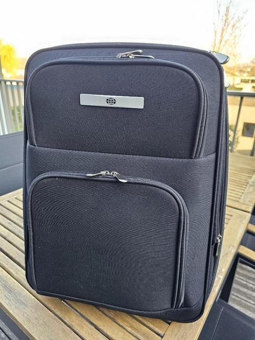 handbagagekoffer, Handtassen en Accessoires, Koffers, Gebruikt, Uitschuifbare handgreep, Wieltjes, Ophalen