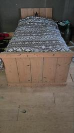 Eenpersoonsbed steigerhout, Ophalen, Steigerhout