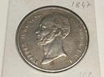 Nederland 2 1/2 gulden 1847 zilver, Postzegels en Munten, Munten | Nederland, Ophalen of Verzenden, Zilver