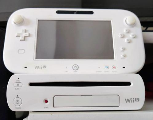 Console Wii U Blanche + Disque dur 70 Jeux, Games en Spelcomputers, Spelcomputers | Nintendo Wii U, Gebruikt, Met 1 controller