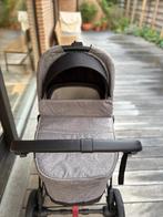 Thule sleek kinderwagenbundel Grey Melange on Black, Kinderen en Baby's, Kinderwagens en Combinaties, Gebruikt, Verstelbare duwstang