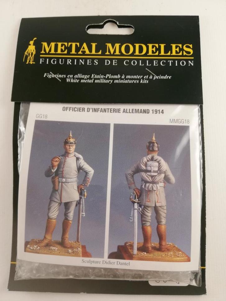 WO I modelfiguren (Metal Modeles) (5), Hobby en Vrije tijd, Modelbouw | Figuren en Diorama's, Nieuw, Figuur of Figuren, Groter dan 1:35
