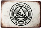 Enseigne murale en métal URAL MOTORCYCLES au look vintage -, Enlèvement ou Envoi, Panneau publicitaire, Neuf