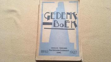 Gedenkboek toneelbond Hamme. 1892-1927 beschikbaar voor biedingen