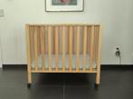 Baby Box, Light wood, On Wheels with Base Mattress, Enfants & Bébés, Parcs, Enlèvement, Utilisé, Rectangulaire, Roulettes