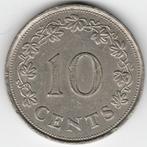 Malte : 10 Cents 1972 KM #11 Ref 13315, Timbres & Monnaies, Monnaies | Europe | Monnaies non-euro, Enlèvement ou Envoi, Monnaie en vrac
