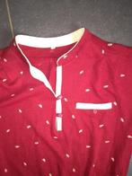 vintage jurk robijnrood, Kleding | Dames, Ophalen of Verzenden, Gedragen, Maat 38/40 (M), Rood