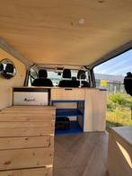 Campervan zelfbouw Ford Transit Custom, Euro 5, Stof, Zwart, Zwart