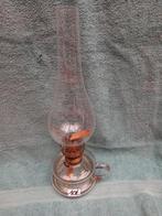 Glazen olielamp, Ophalen