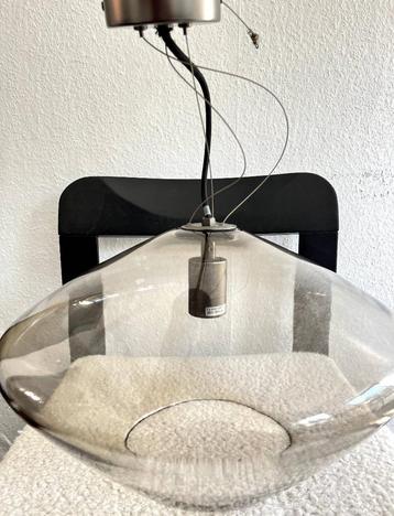 Suspension design en verre fumé – style Bomma Disc beschikbaar voor biedingen