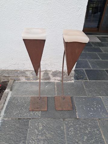 Grande bougie acier corten beschikbaar voor biedingen