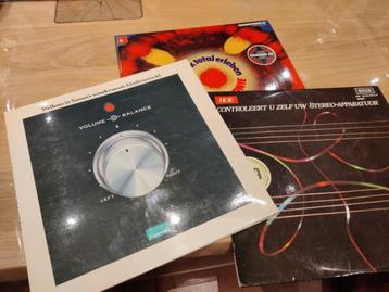 3 test LP's, waaronder één mooie van Sansui(!) en een quadro beschikbaar voor biedingen