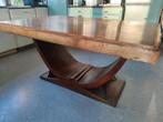 Tafel op hoefijzerpoot, Kortrijkse Kunstwerkstede Decoene, Antiek en Kunst, Ophalen