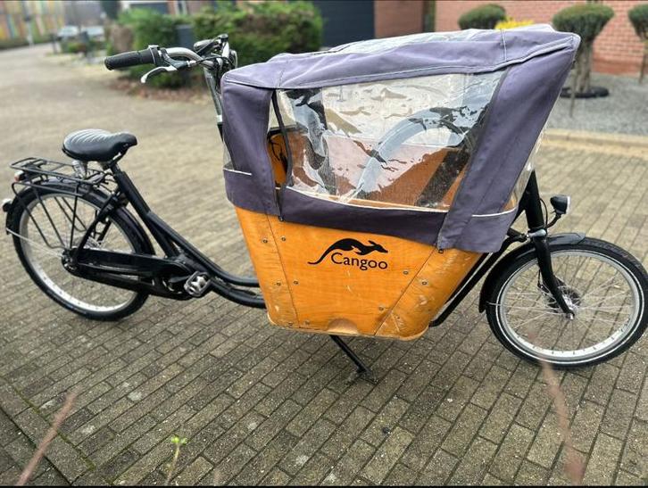 Elektrische bakfiets perfect in orde!, Fietsen en Brommers, Fietsen | Bakfietsen, Zo goed als nieuw, Ophalen