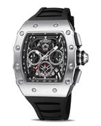 Rotorcraft Commander RC6901 Chrono Nieuw! t.w.v € 589-,, Ophalen of Verzenden, Waterdicht, Nieuw, Zilver