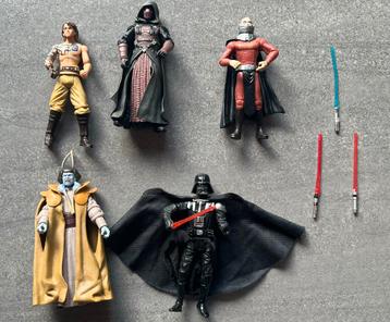 Star Wars Figuren Set – Darth Revan, Malak, Vader, Anakin,.. beschikbaar voor biedingen