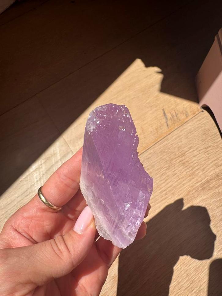 Ruwe kunziet, Verzamelen, Mineralen en Fossielen, Ophalen of Verzenden
