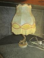 Vintage tafellamp lampadaire - kap varkensblaas, Antiek en Kunst, Ophalen