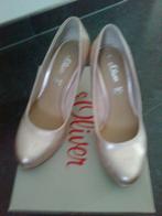 Metallic roze damesschoenen s.Oliver, Rose, Escarpins, Comme neuf, Enlèvement