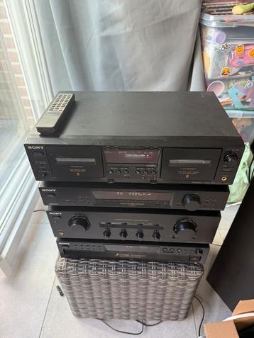 Sony stereo installatie losse componenten top staat beschikbaar voor biedingen