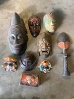 Lot maskers, Antiquités & Art, Art | Art non-occidental, Enlèvement ou Envoi