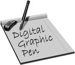 Odys Digitale grafische pen (LCD-display, USB 2.0) zwart, Computers en Software, Ophalen of Verzenden, Nieuw