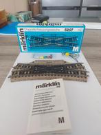 Marklin 5207 dubbele aansluiting in doos, Wisselstroom, Gebruikt, Rails, Ophalen of Verzenden