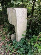 Brievenbus nummer 9 in silex, Tuin en Terras, Ophalen, Gebruikt, Beton, Staande brievenbus